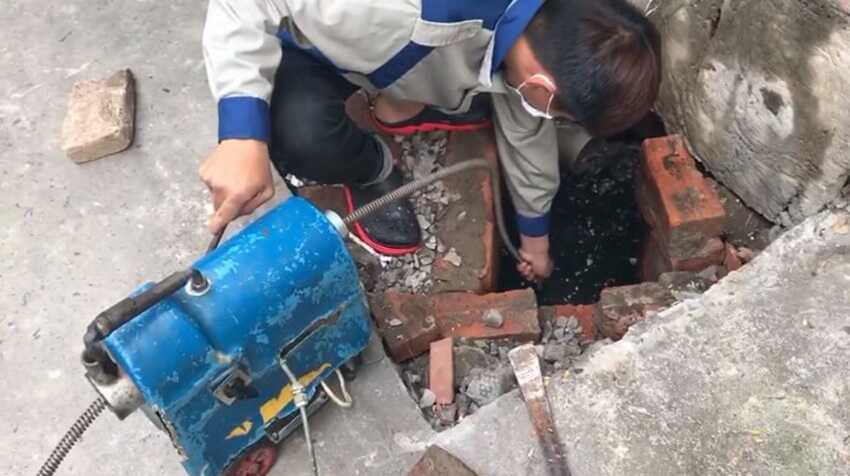 Dịch Vụ Thông Cống Nghẹt 3 Thông tắc cống
