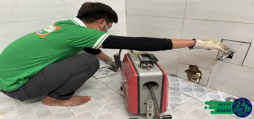 Thông cống nghẹt Cam Lâm - Dịch vụ nhanh 24h
