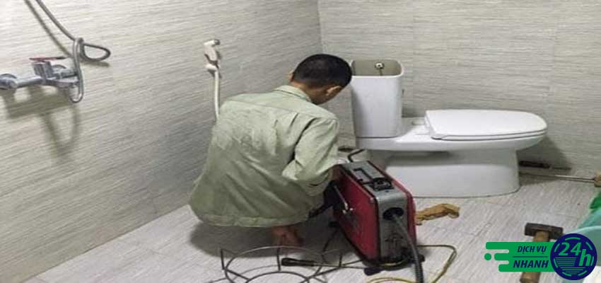 Thông bồn cầu Khánh Sơn - Dịch Vụ Nhanh 24h